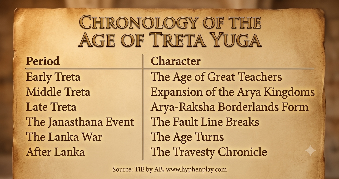 Throne in Exile Timeline